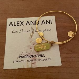 Alex and Ani Warrior’s Will Charm Bangle
